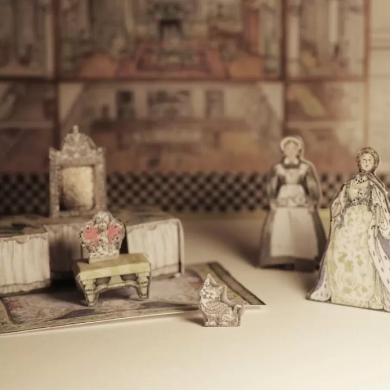 queen_marys_dolls_house_fudge_tin_4-1.webp Queen Mary'S Dolls' House Fudge Tin*Royal Collection Shop Store