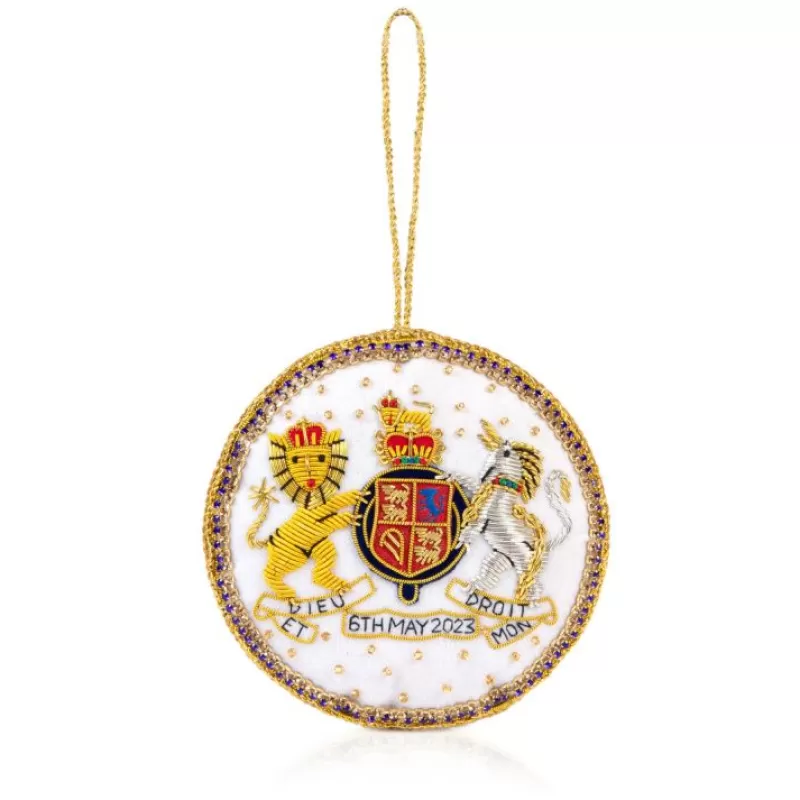 The Coronation Coat Of Arms Decoration*Royal Collection Shop Cheap